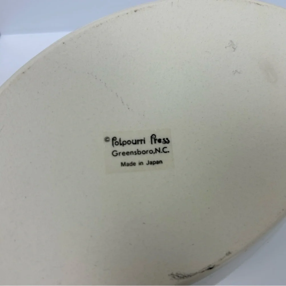 Vintage Oval Small strawberry casserole dish strawberry fields style
